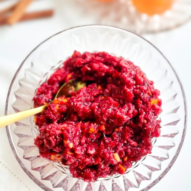 Cranberry and Orange Sauce