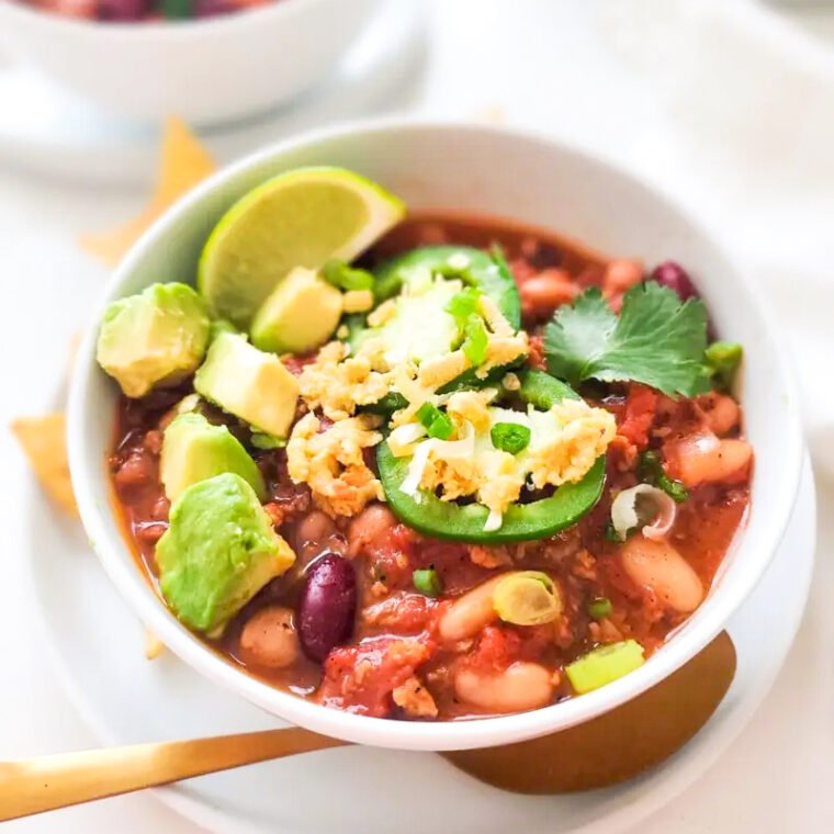 Vegan Three Bean Chili