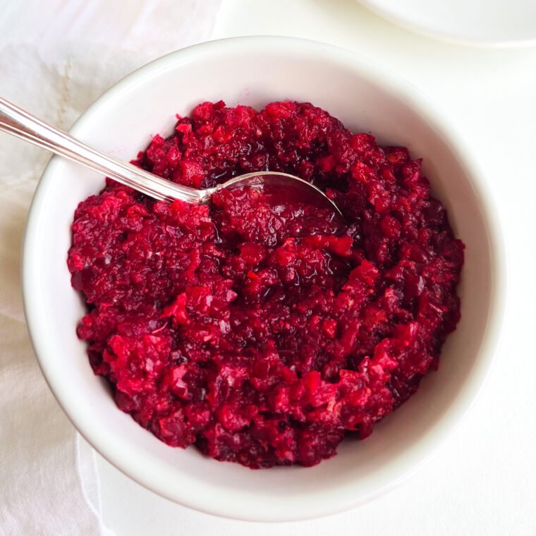 Cranberry and Orange Sauce