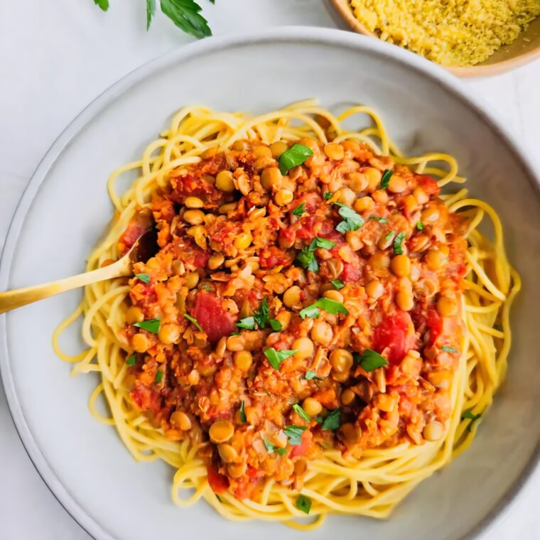 Lentil Bolognese