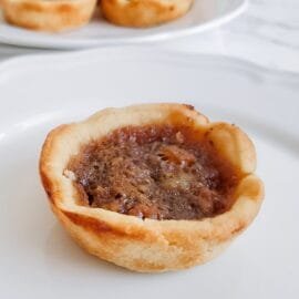 Vegan butter tarts 1