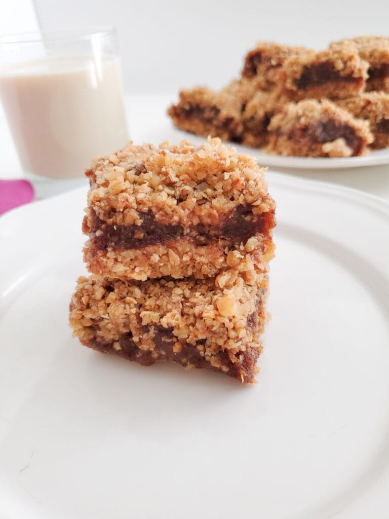 No bake date squares 2