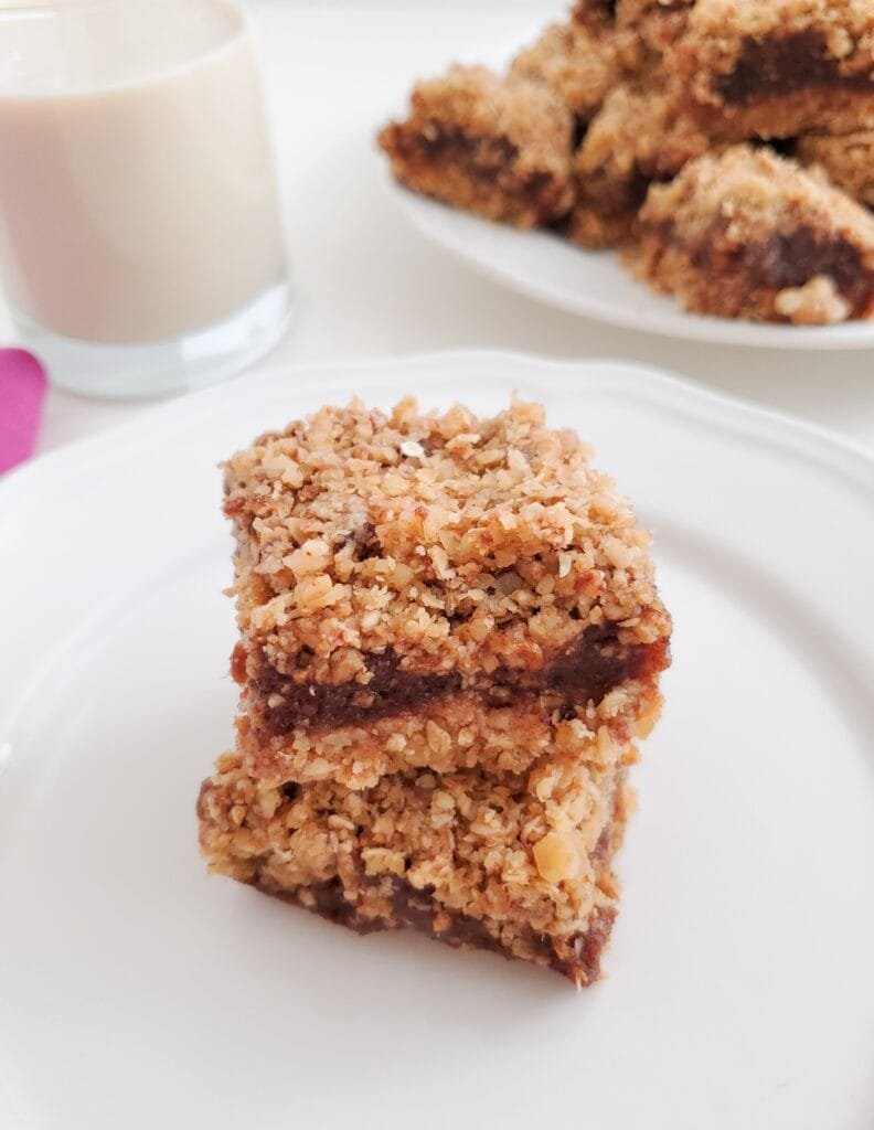 No bake date squares 1