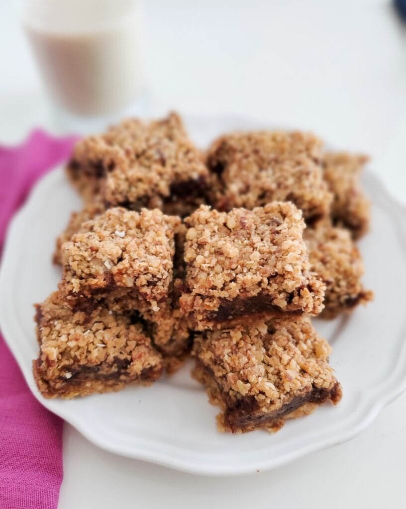 No bake date squares 3