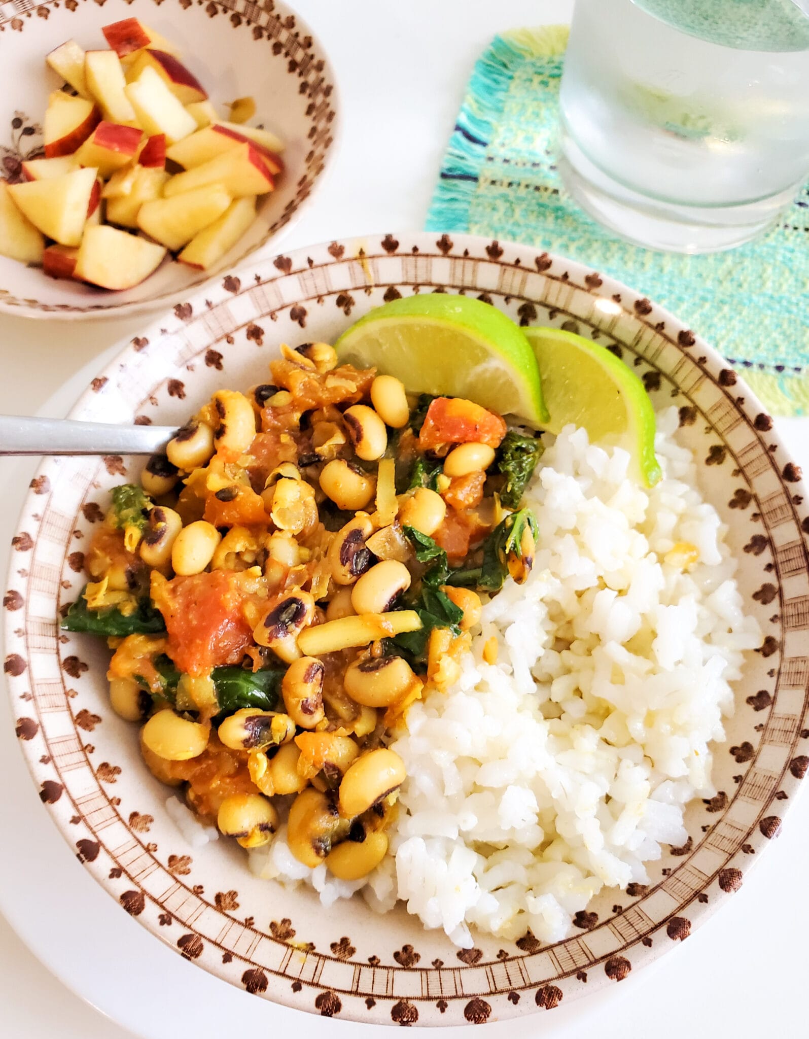 Black Eyed Pea and Kale Masala Una Rose Vegan