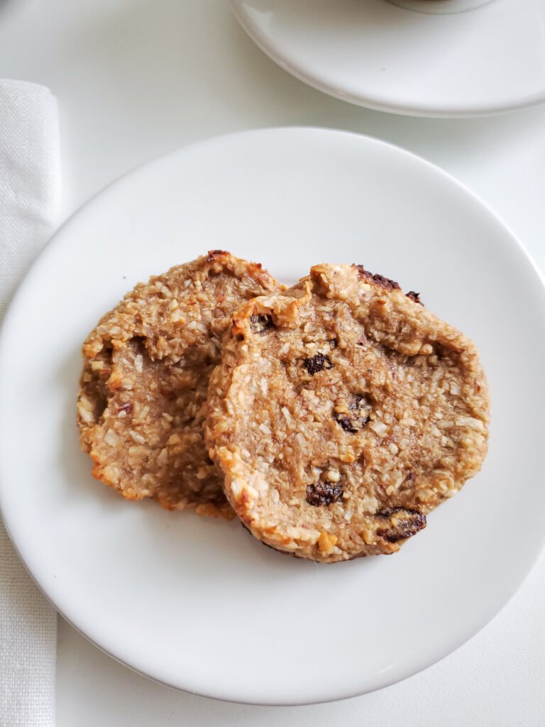 Coconut Banana cookies 1