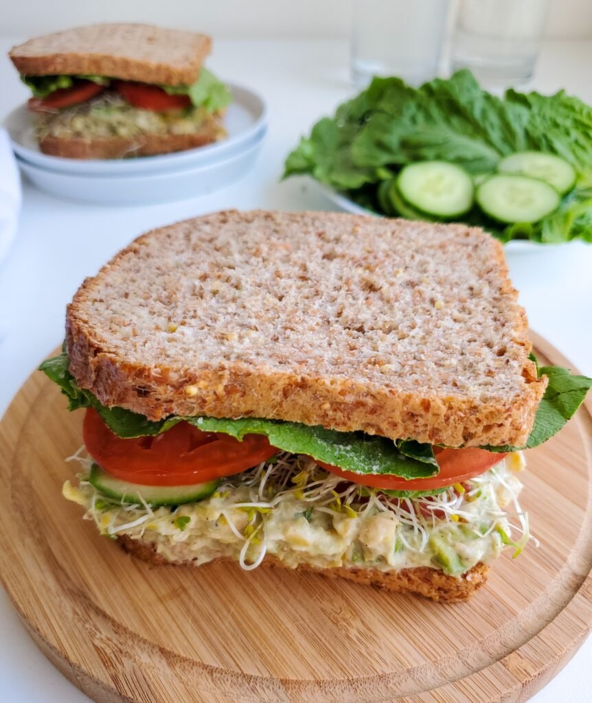 Chickpea Salad Sandwich 4