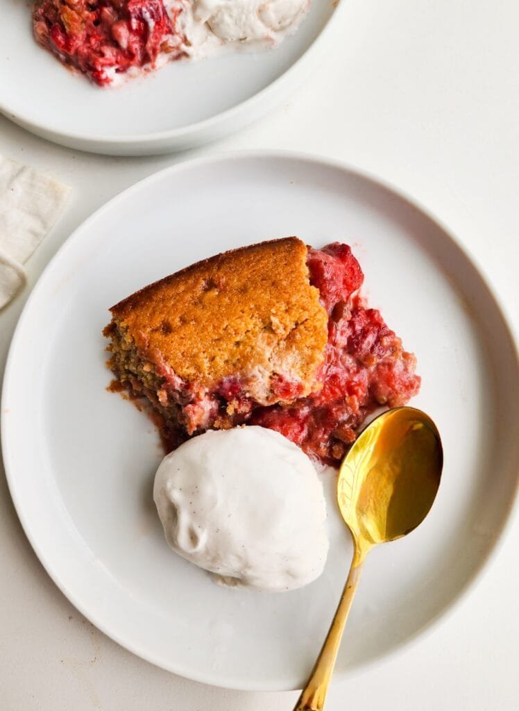 strawberry spoon cake 3