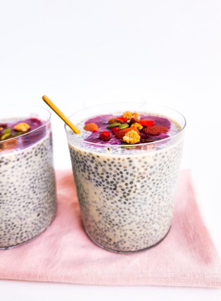 Mixed Berry Chia Pudding 1