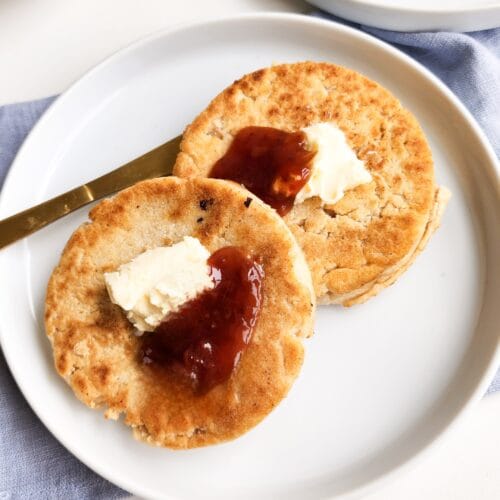 Gluten free Crumpets - Una Rose Vegan