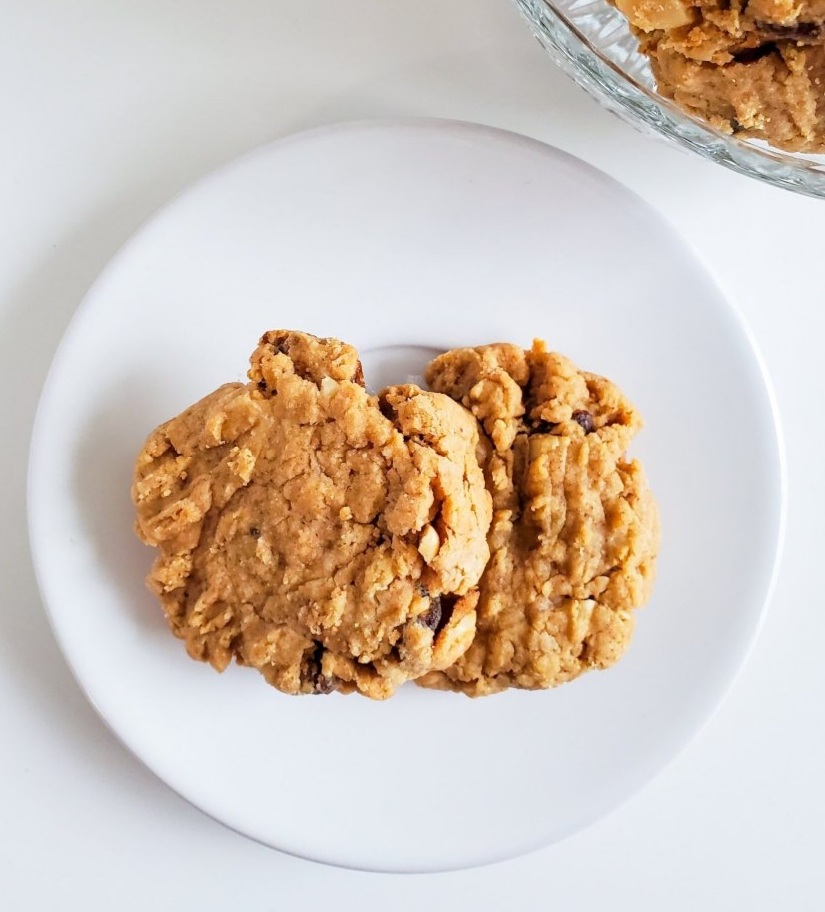 Peanut Butter Hermit Cookies